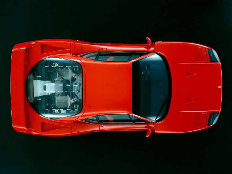 Audi rs4 avant Top view