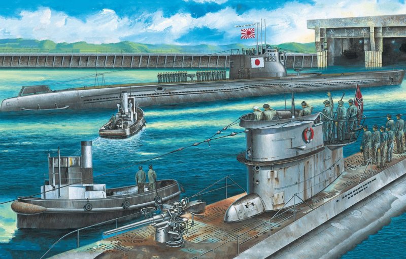 Японская подводная лодка i-52