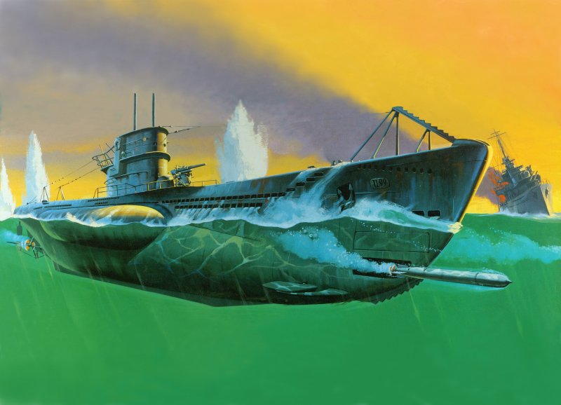Revell u Boat 1/125 u-99