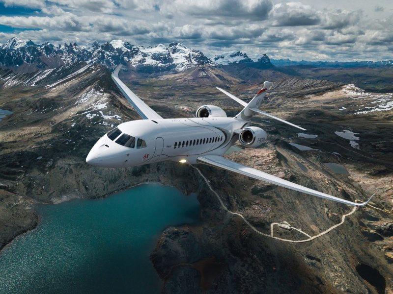 Falcon 8x самолет
