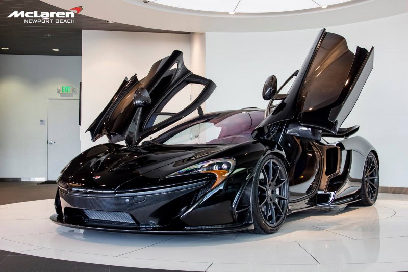 MCLAREN p1 чёрный