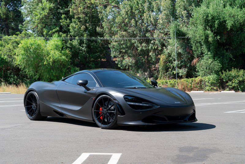 Макларен 720s черный матовый