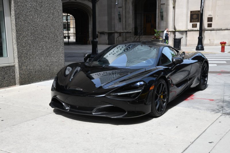 Макларен 720s черный матовый