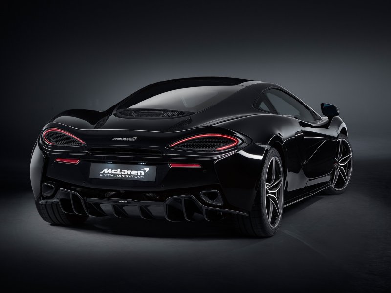 MCLAREN gt4 Black