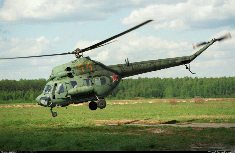 Вертолеты ми-1 в ДОСААФ В 1972 году