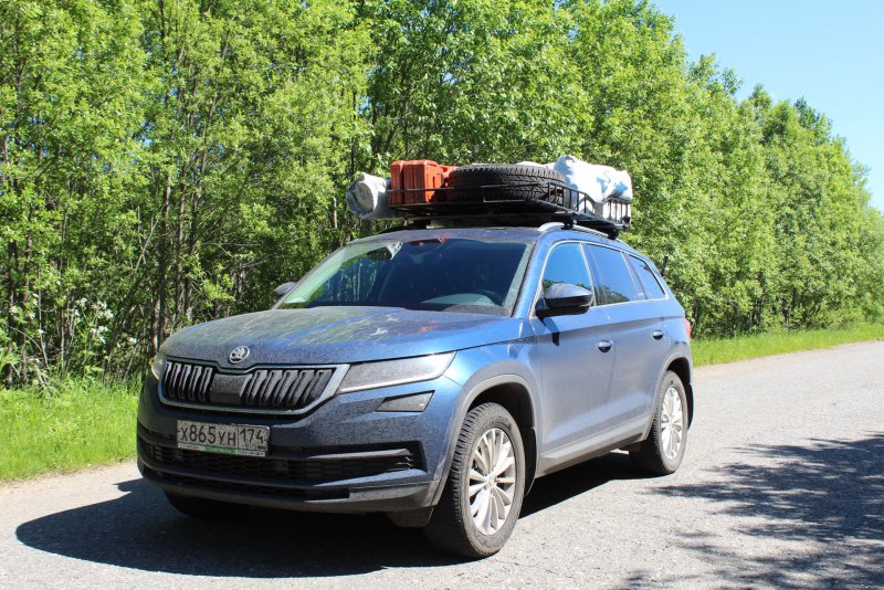 Skoda Kodiak багажник третий ряд
