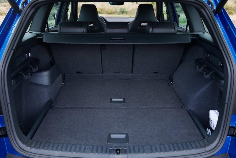 Габариты багажника Skoda Kodiaq