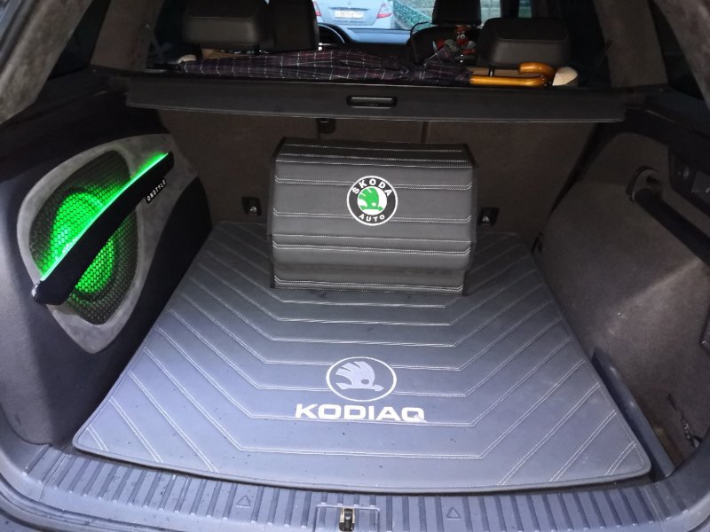Skoda Kodiaq багажник