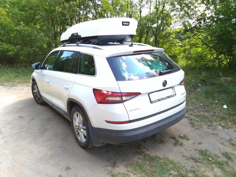Skoda Kodiaq багажник
