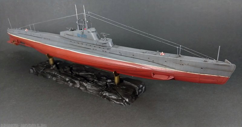 Звезда 9041 "щука" Советская подводная лодка