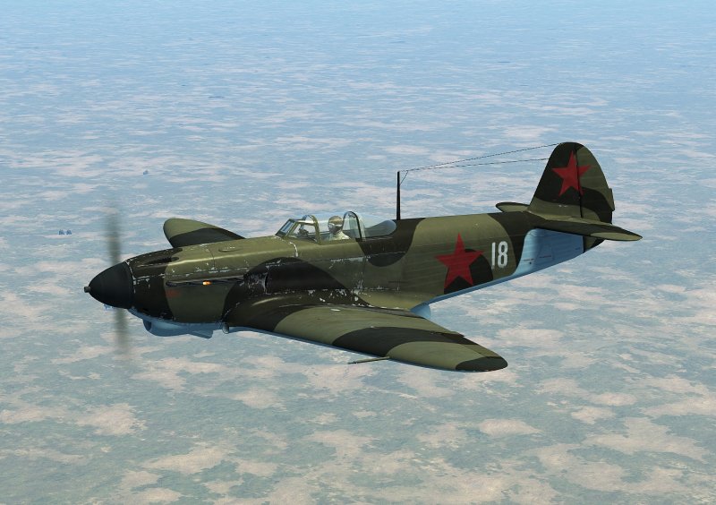 Як-1б истребитель