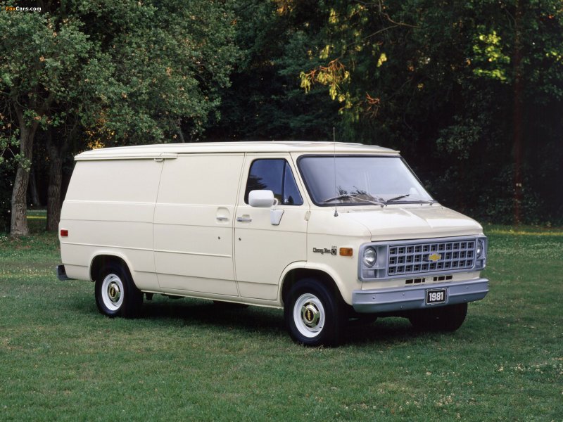 Фургоны Chevrolet chevy van
