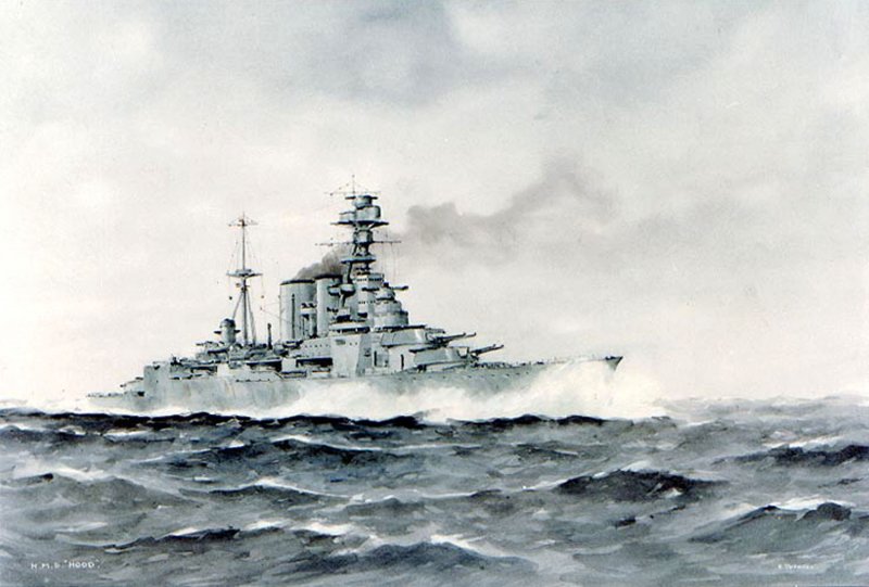 Корабль HMS Repulse