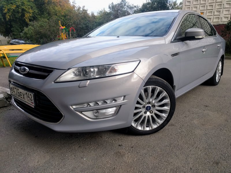 Форд Мондео 4 Рестайлинг серебристый