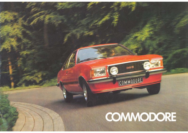 Opel Commodore 1972-купе