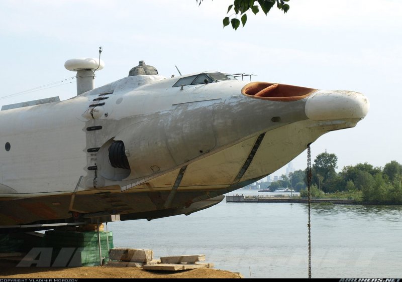 Транспортно-десантный экраноплан а-90 "орлёнок"