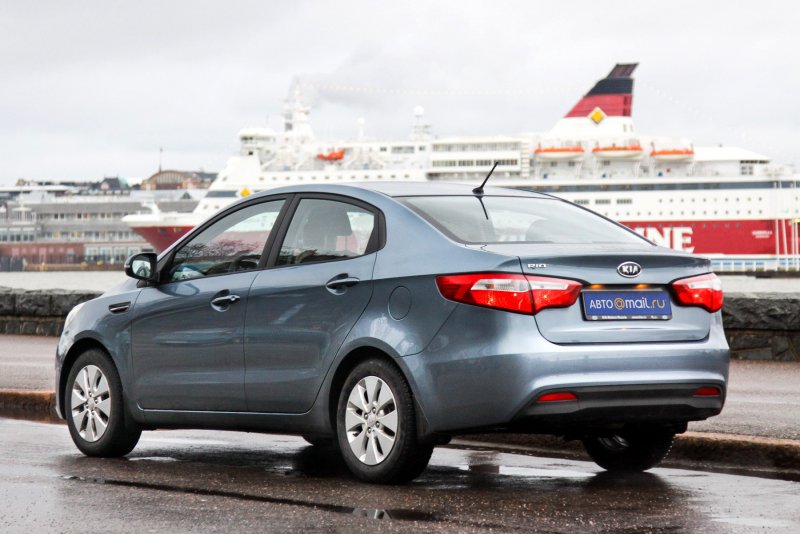 Kia Rio старый кузов