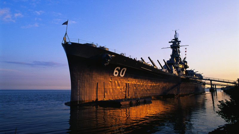 Корабль USS Alabama