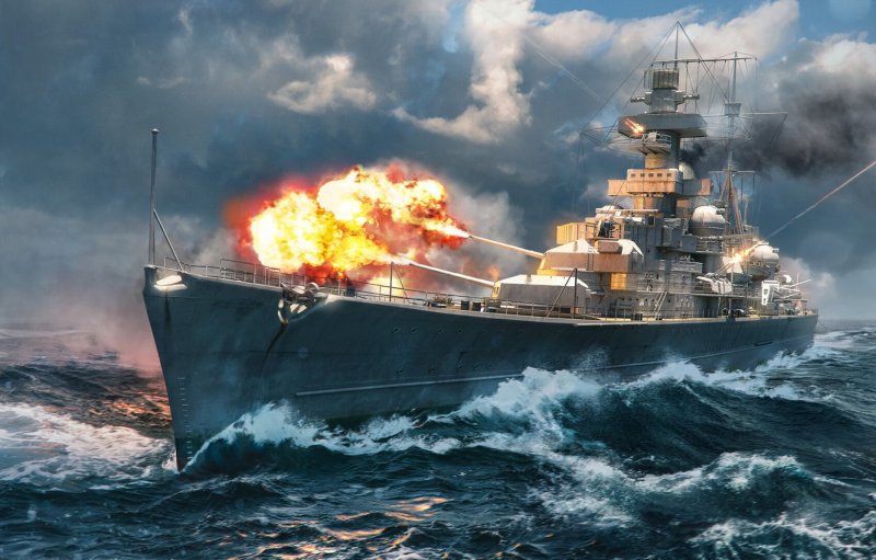 Крейсер Гинденбург World of Warships