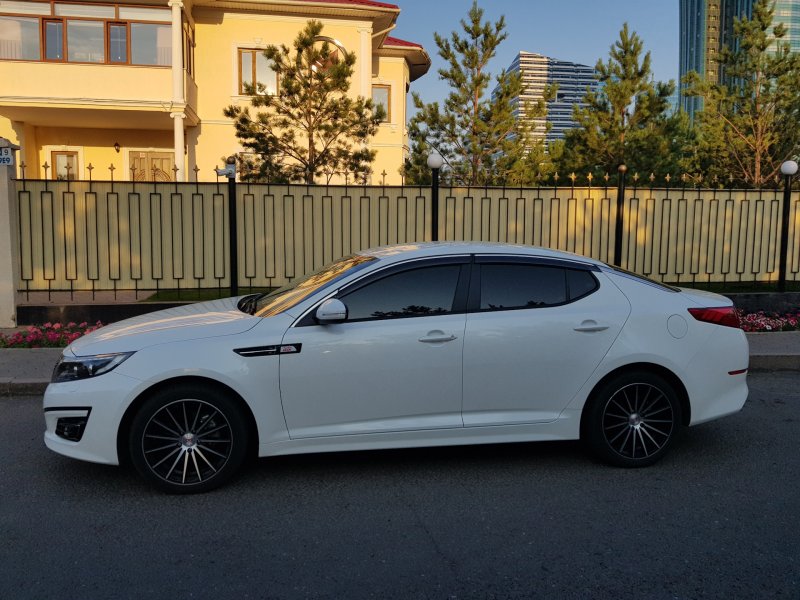 Kia Optima White 2014