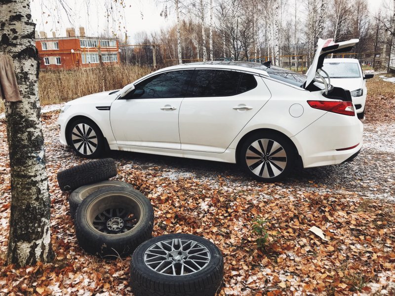 Kia Optima r17 черная