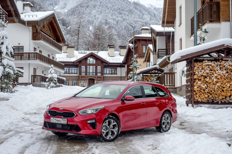 Kia СИД универсал 2020 красный