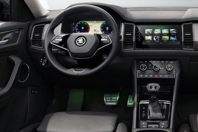 Skoda Kodiak 2022 салон