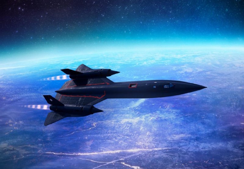 Lockheed SR-71 Blackbird сбит