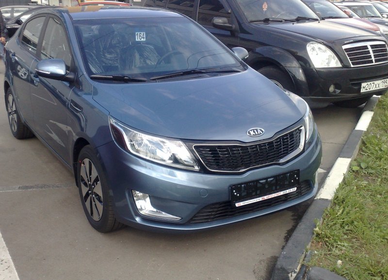 Br7 цвет Киа Рио