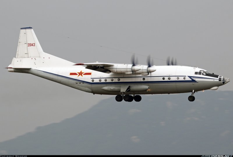 Shaanxi y-8 - китайская версия АН-12
