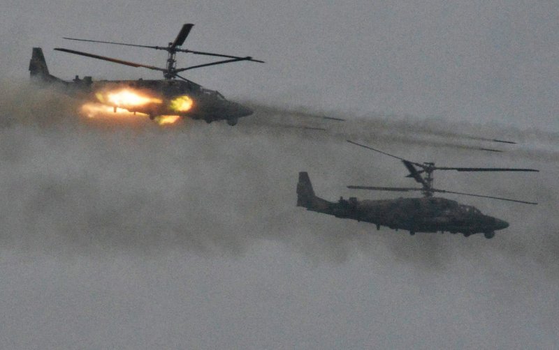 Ка 52 пуск ракет