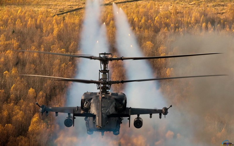 Боевой вертолет ка-52 Аллигатор