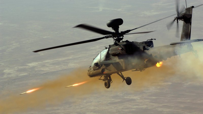 Ah 64 Apache Fire