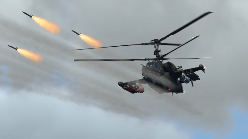 Ка-50 черная акула вооружение