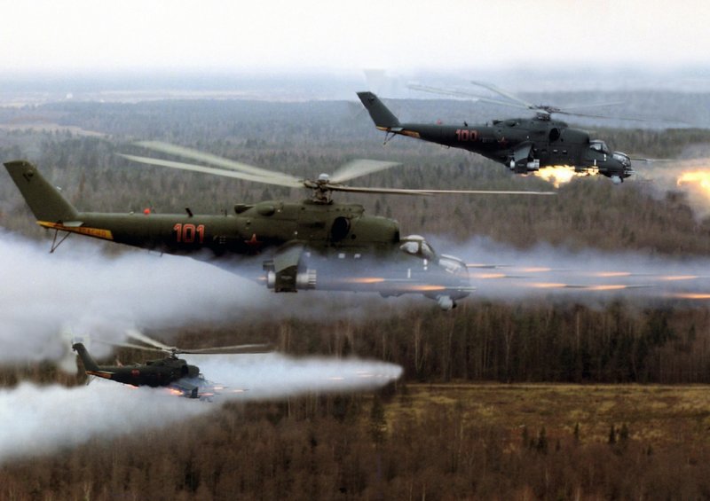 Ми-24 крокодил десант