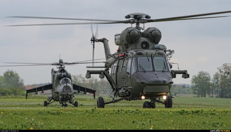 Вертолёты w-3 Sokół