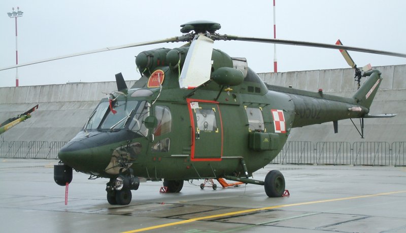 Польша вертолёт PZL W-3pl Gluszec