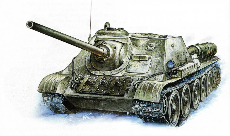 Су 85 и World of Tanks