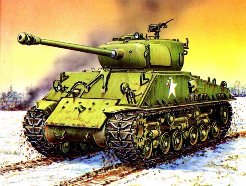 М4 Шерман арт