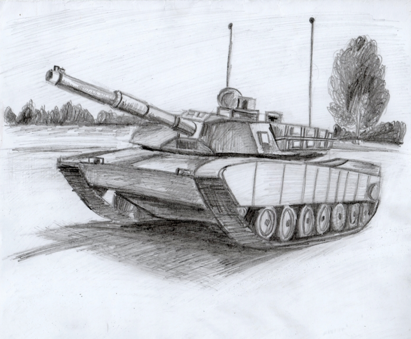 Танки рисунки