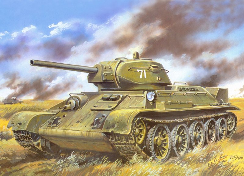 Танки СССР Т 34