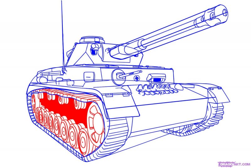 Рисунки танков
