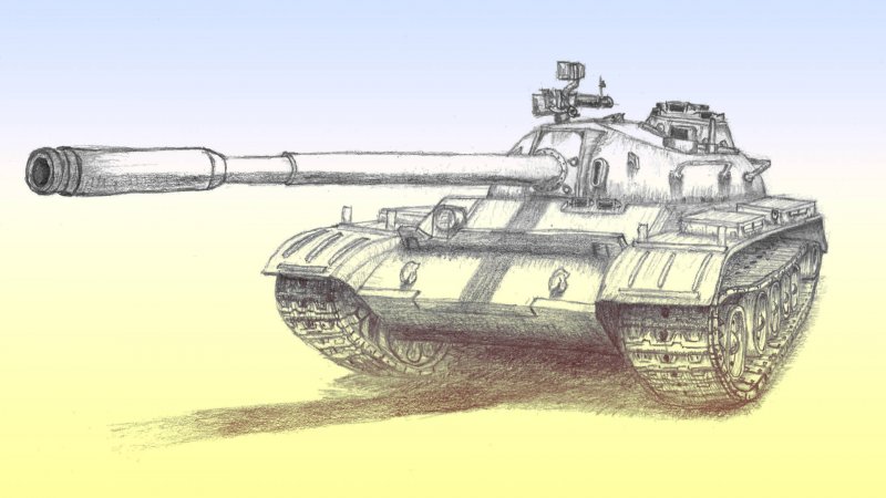Рисунок танка