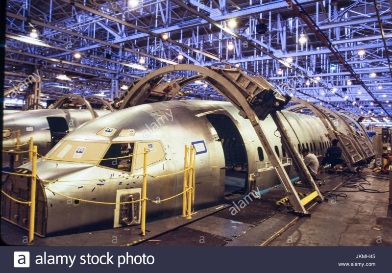 Материалы изготовления фюзеляжа Boeing 737
