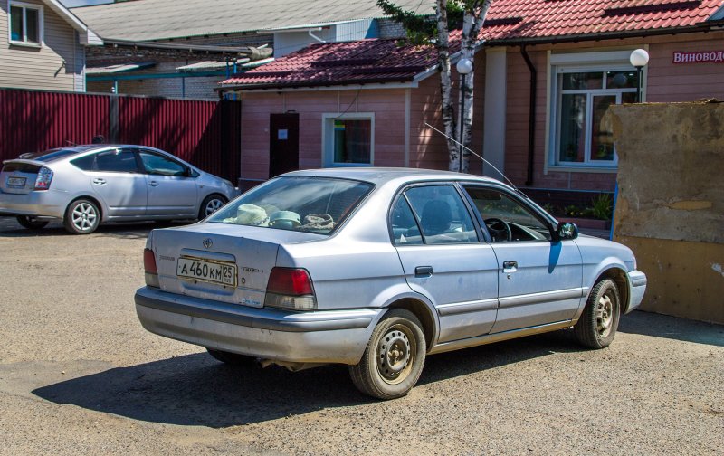 Toyota Tercel 1989 правый руль