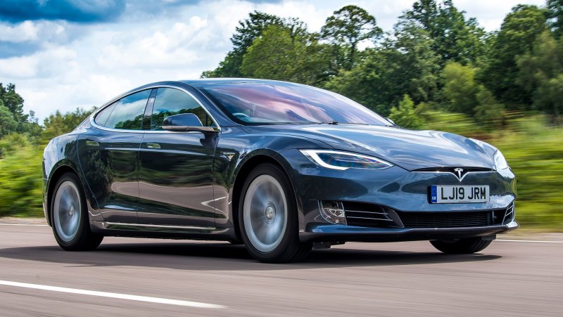 Tesla model s 1:18