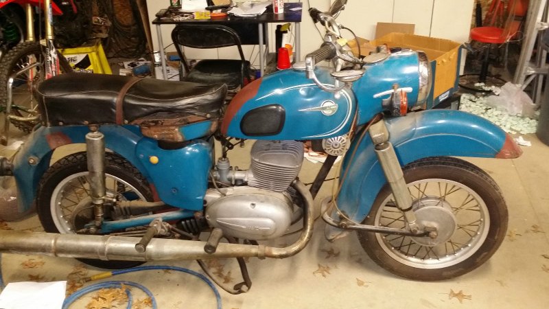 Мотоцикл MZ 1957