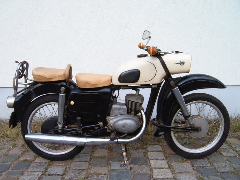 Мотоцикл MZ es150 Beiwagen