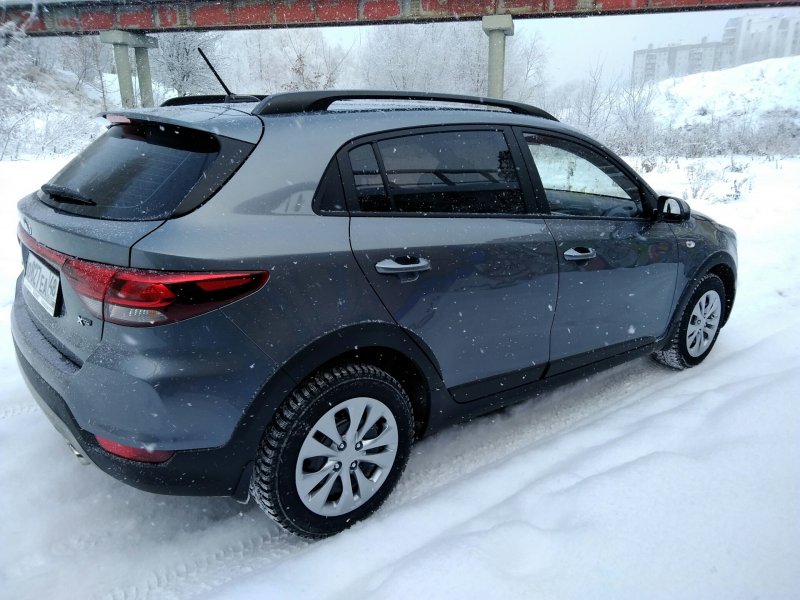 Kia Rio x line тонировка