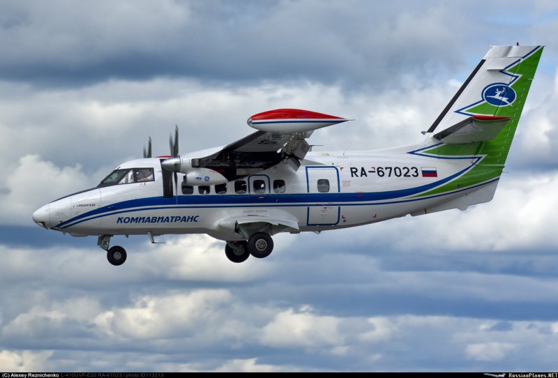 Л-410 самолет в Рубцовске